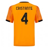 AS Roma Bryan Cristante #4 Bortatröja 2025-26 Kortärmad